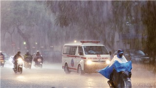  Mưa dông ở Bắc Bộ kéo dài đến ngày 8-9/7 