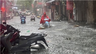  Chống ngập cho Hà Nội: Vì sao nội thành Hà Nội ngập? 