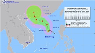  Áp thấp nhiệt đới trên Bắc Biển Đông đã mạnh lên thành bão số 1 