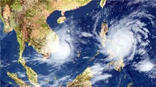  Một vùng áp thấp hình thành giữa Biển Đông 