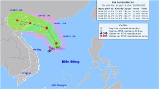  Áp thấp nhiệt đới mạnh lên thành cơn bão số 2 