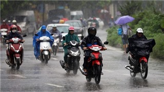  Từ ngày 14-23/8, nhiều khu vực có mưa dông 