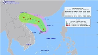  Bão số 2 có khả năng mạnh lên, hướng về Móng Cái 