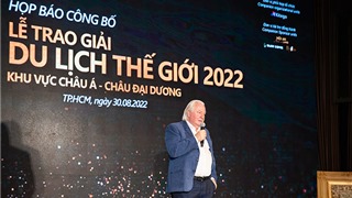  TP.HCM được Giải thưởng Du lịch thế giới chọn làm nơi trao giải 