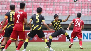  U19 Việt Nam thua U19 Malaysia 0-3 ở bán kết U19 Đông Nam Á  