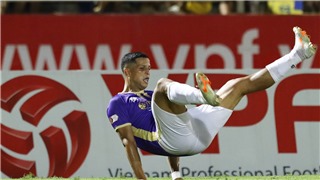  SLNA 1-1 Hà Nội FC: Tân binh Brazil lập công, Hà Nội FC vẫn bị cắt đứt chuỗi trận toàn thắng 