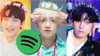 Top 10 nhóm nhạc nam K-pop &#39;thống trị&#39; Spotify tháng 1