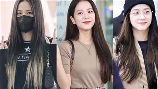 Gu thời trang sân bay của Jisoo Blackpink khiến fan mê mẩn