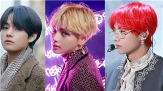  10 kiểu tóc mang tính biểu tượng nhất của V BTS qua các năm 