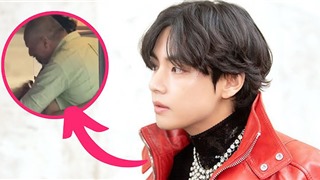  Tình bạn cực kỳ ‘cute’ của V BTS với vệ sĩ ở Paris khi tham gia show CELINE 