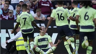  West Ham 0-2 Man City: Haaland lập cú đúp, Man City khẳng định sức mạnh 