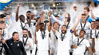  Real Madrid 2-0 Frankfurt: Benzema, Alaba lập công, Real lần thứ 5 đoạt siêu cúp Châu Âu 