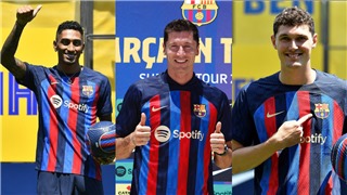  Barcelona cuối cùng đã đăng kí thành công các tân binh trừ Kounde 