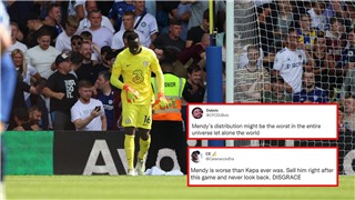  Mendy bị fan ‘tẩy chay’ khi mắc sai lầm tai hại trong trận thua 0-3 trước Leeds United 
