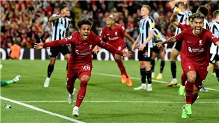 Liverpool 2-1 Newcastle: Ngược dòng kịch tính phút 98 