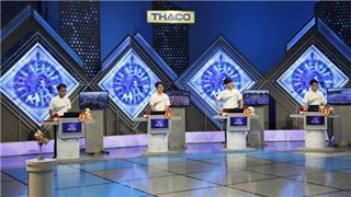  TRỰC TIẾP Chung kết Đường lên đỉnh Olympia 2022: Nguyên Vũ tạm thời dẫn đầu  