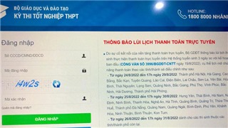  Lùi lịch thanh toán trực tuyến lệ phí đăng ký xét tuyển đại học 