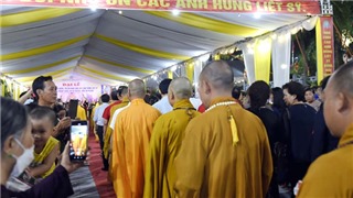   Lễ cầu siêu tri ân các anh hùng liệt sỹ tại Nghĩa trang Liệt sỹ Quốc gia Vị Xuyên 