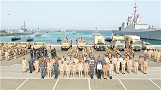  Saudi Arabia và Mỹ bắt đầu tập trận chung trên Biển Đỏ 
