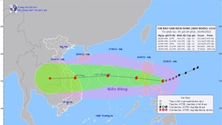  Cập nhật: Bão Noru mạnh cấp 15, giật trên cấp 17, Thủ tướng Chính phủ yêu cầu tập trung ứng phó khẩn cấp với bão 