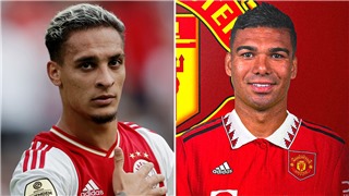  Bóng đá hôm nay 22/8: MU đạt thỏa thuận với Antony. Real chốt mục tiêu thay Casemiro 