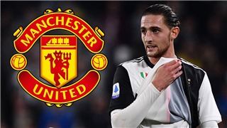  MU đạt thỏa thuận chiêu mộ Adrien Rabiot 