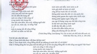  Đề thi Văn Tốt nghiệp THPT 2022 