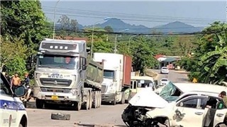  Nghệ An: 2 người tử vong trong vụ tai nạn giao thông nghiêm trọng 